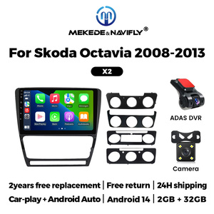 MEKEDE-<span class=keywords><strong>Autoradio</strong></span> Android Auto pour Skoda Octavia 2 + 32 Go, navigation <span class=keywords><strong>GPS</strong></span> 4 cœurs, lecteur multimédia, <span class=keywords><strong>2008</strong></span>-2013 - Product Image 6
