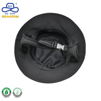 Chapeau Bob Sportif BSCI GRS avec Patchs Logo Personnalisés, Résistant à l'Eau, pour Surf et Sports Nautiques, avec Sangle Réglable, Unisexe, Idéal Plage