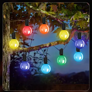 JAIYI G40 12V Holiday Lighting IP65 Waterproof Low Voltage Outdoor Decorative Garden LED