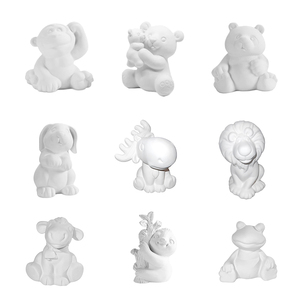 Vente en gros de bisques en céramique 3D multi-styles, peintes à la main, personnalisées, pour enfants, DIY, écologiques, décoration de Noël pour la maison - Product Image 4