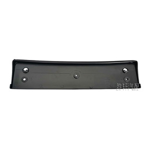 กรอบป้ายทะเบียนหน้ารถ Volkswagen Touareg รุ่น 7P6807287 วัสดุ ABS แบบฝัง ระยะห่างรู 205 มม. - Product Image 2