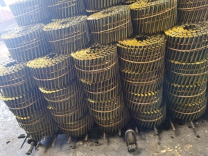 Clavos en rollo electrogalvanizados para palets de madera, 3.0mm x 1 1/4'', para techos, 15 grados, en rollo, para el mercado estadounidense. - Product Image 5