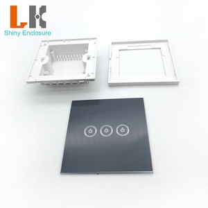 86*<span class=keywords><strong>86mm</strong></span> Lichtsc halter Leiterplatte gehäuse abs Kunststoff elektrisches Steuer gehäuse kunden spezifisches Instrumenten gehäuse Projekt <span class=keywords><strong>box</strong></span> - Product Image 5