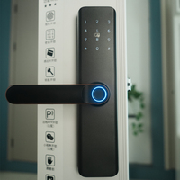 Serrure de porte biométrique intelligente Tuya pour chambre à coucher, avec stockage de données et sécurité domestique, vente en gros