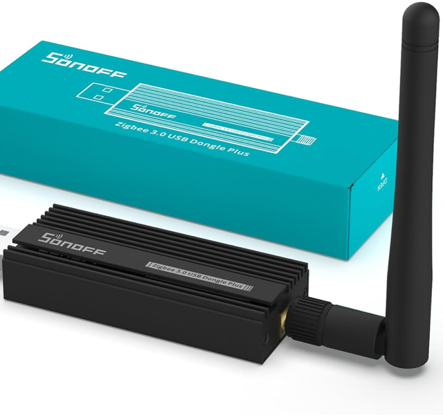 AIsmartlink SONOFF Zigbee 3.0 USB Dongle Plus Gateway, Universal Zigbee USB Gateway with Antenna for Home Assistant