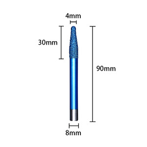 Máquina herramienta <span class=keywords><strong>CNC</strong></span> de corte al vacío, cabezal de bola de soldadura, enrutador de diamante, fresa de extremo de broca de tallado - Product Image 2