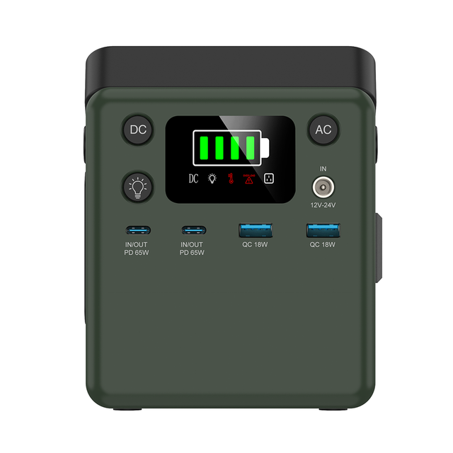2025 New Product 100W 200W 300W Inverter Portable Power Bank Backup Solar Battery Backup Power Station for Camping