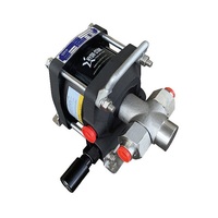Pompe à liquide à commande pneumatique, similaire à la pompe de test de pression de fluide hydraulique Haskel, pompe à piston à commande pneumatique