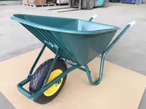 Wholesale Heavy Duty Plastic Wheelbarrow Garden Wheel Barrow