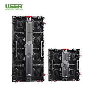 Écran LED d'extérieur pleine couleur à louer 500x500 500x1000mm P2.6-P4.8 4K HDR, mur vidéo en aluminium léger à verrouillage rapide pour événements - Product Image 4