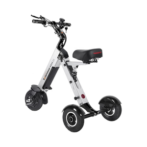 Scooter Eléctrico Plegable de 3 Ruedas TopMate <span class=keywords><strong>ES33</strong></span>, Aleación de Aluminio Ligera, 250W, 15 mph, Batería de 36V 7.8AH, Impermeable, con Reversa - Product Image 1