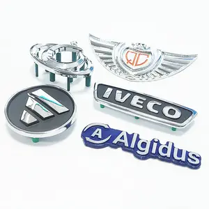 Make Your Own Custom Made Chrome ABS Plastic Car Emblem 3D Logo Chrome Letter Sticker Auto Emblem Car Badges