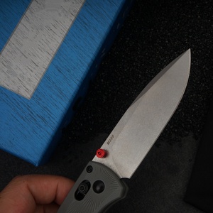Couteau pliant Tredknix BM 535 S30V en acier inoxydable à pointe de lance à bord plat, manche en fibre de nylon, bouton de pouce, EDC, chasse en extérieur, OEM - Product Image 3