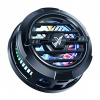 Ventilateur de refroidissement magnétique F27 RGB pour téléphone, radiateur semi-conducteur à clip pour jeux mobiles
