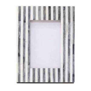 Cadre photo en os décoratif gris Frameladder photo frameindian home decor Cadre photo en os décoratif en os gris - Product Image 6