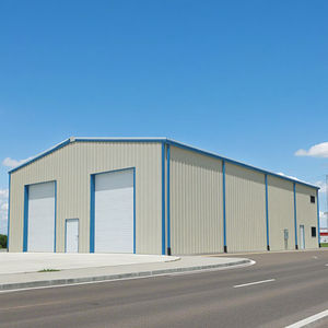 Gudang struktur baja prefabrikasi ekonomis untuk dijual, gedung logam rakitan portabel untuk penyimpanan sementara atau permanen - Product Image 2