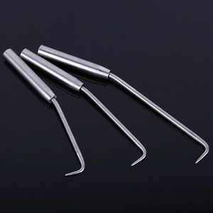 Stainless Steel Rebar <b>Hook</b> 200-270mm <b>Chrome</b> Plated Professional Grade For Rebar Tying - Product Image 3