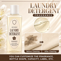 Lessive liquide personnalisée parfum crème de perle, longue durée, fraîcheur et propreté garanties