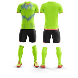 Uniformes personalizados de equipo Jearsy de fútbol, camiseta y tops tailandeses, Conjunto de camiseta de fútbol barata para ropa de equipo - Product Image 4