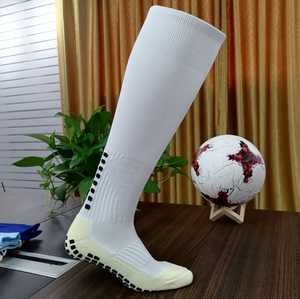 Calcetines de Fútbol Antideslizantes, Calcetines Deportivos de Entrenamiento Profesional hasta la Pantorrilla, Calcetines Antideslizantes para Yoga y <span class=keywords><strong>Trampolín</strong></span>, Venta al Por Mayor Personalizada OEM - Product Image 3