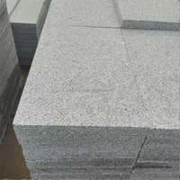 Escaliers et dalles en granit gris G654 modernes à prix direct usine, podium 800x800mm, écologiques, légers, garantie à vie