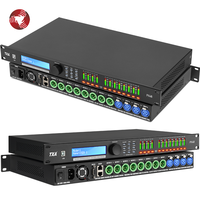 Procesador de Audio Digital Profesional 4.8 DSP con Control por PC, Procesador de Sistema de Audio de 96kHz