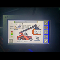 Système de surveillance de grue avec dispositif de mesure du moment de charge pour reach stacker, alarme de surcharge, limite de portée de travail (LMI), SLI, PAT pour levage en construction