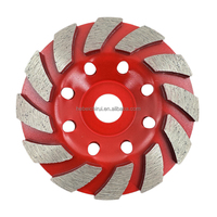 Meule diamantée ronde de 125 mm pour le meulage rapide du granit et du marbre – Personnalisation disponible – Vente chaude