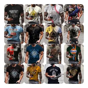 2023 usine en gros Stock homme coton T-Shirt Logo personnalisé basique plaine col en V hommes t-shirts blanc t-shirts