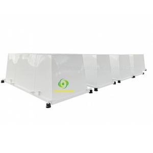 <span class=keywords><strong>Bac</strong></span> à déchets durable de 8 m³ pour la gestion des déchets de chantier, en <span class=keywords><strong>acier</strong></span> au carbone industriel avec poches pour chariot élévateur - Product Image 1