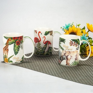 Fabbrica 18oz personalizzato Oversize tazza da caffè in <span class=keywords><strong>ceramica</strong></span> 500ML bianco bianco con <span class=keywords><strong>stampa</strong></span> decalcomania - Product Image 5