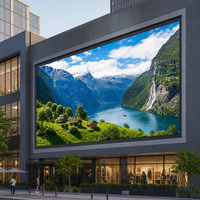 Écran vidéo LED mural extérieur P4 P5, écran d'affichage LED, panneau d'affichage numérique commercial pour la publicité