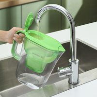 Carafe filtrante à eau Bluetech, haute qualité, prix d'usine, excellente performance, élimine le chlore, les impuretés et les métaux lourds