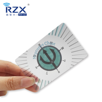 Kartu PVC CR80 RFID NFC Transparan yang Dapat Diprogram dengan Logo Kustom, Hadiah Bisnis, Kartu VIP