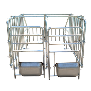 Lit d'élevage de porcs galvanisé nouvel état Plancher de caisse de gestation galvanisé pour mère <span class=keywords><strong>Cages</strong></span> pour animaux de ferme de truie de porc pour la vente au détail - Product Image 5