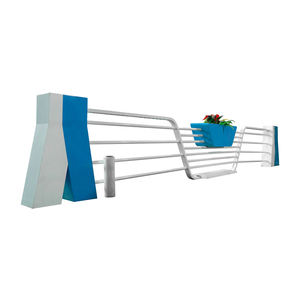 Vallas Urbanas de Aislamiento de Aluminio Personalizables Hechas en China, Barreras para Jardines de Flores en Exteriores, Protección Reflectante IP66 para Control de Multitudes - Product Image 5