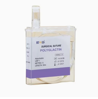 Suture chirurgicale absorbable PGA/PGLA en cassette pour usage vétérinaire – Fil d'acide polyglycolique pour la chirurgie animale