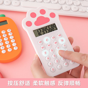 Cute Cat Paw Calculator 8 Digits Mini Size For Student Office Use - Product Image 4