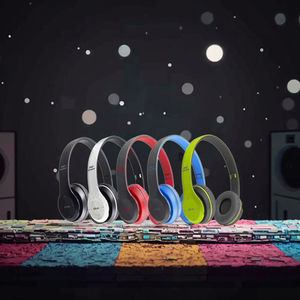 Fabriek-Opvouwbare P47 Draadloze Headset Fm Radio Usb-Connectoren Sport Auriculares Stereo Geluid Goedkoop Jl Voor Ps4 Perfect Cadeau - Product Image 6