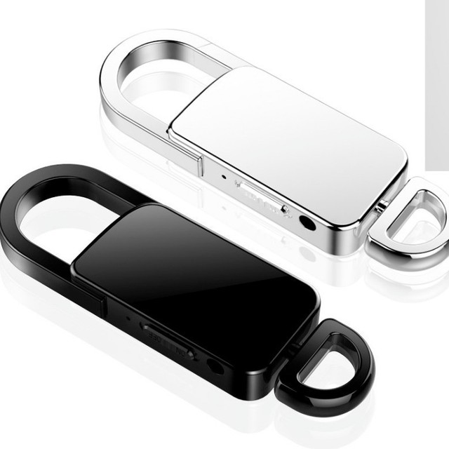 S20 Keychain Voice Recorder One-Click Recording HD High Definition Digital Recorder Flash Memory Voice-Controlled Pen Recorders