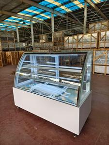 <span class=keywords><strong>Vitrine</strong></span> <span class=keywords><strong>réfrigérée</strong></span> à 3 niveaux <span class=keywords><strong>pour</strong></span> gâteaux avec éclairage <span class=keywords><strong>LED</strong></span>, refroidisseur de présentation de gâteaux <span class=keywords><strong>pour</strong></span> la vente de gâteaux en caféterie - Product Image 6