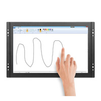 Écran large 12 pouces 1280*800 Moniteur tactile LCD Interface USB Équipement industriel/Kiosque/Distributeur automatique/Robot