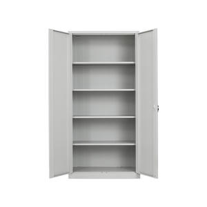 Classeurs de <span class=keywords><strong>bureau</strong></span> en acier à prix bon marché d'usine armoire de <span class=keywords><strong>rangement</strong></span> en métal 2 portes avec 4 étagères - Product Image 1