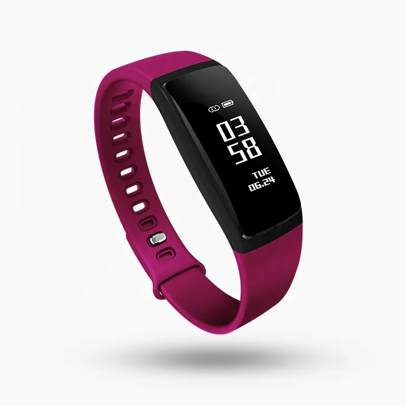 FITUP V07S Stabile qualität mini sport fitness tracker frau mann läuft smart armband armband mujer mit herz rate monitor