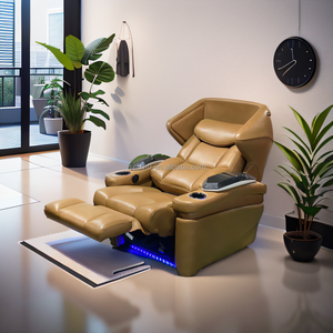 Fauteuil de Cinéma Inclinable Design A380 Personnalisé, Siège de Film VIP de Luxe, Mobilier de Cinéma Maison, Canapé Inclinable pour Salle Média Moderne - Product Image 5