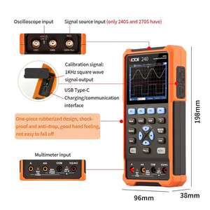 VICTOR 240 2 in 1 Handheld Oscilloscope Multimeter, 40MHz Dual Channel, 4 1/2 Digits, 250M Sa/s Sampling Rate - Product Image 3