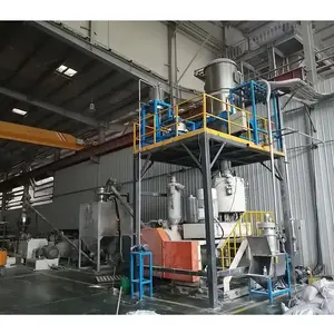 Automatic dosing mixing system for LVT floor production line pneumatic conveying system vacuum conveyor