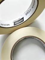 Ruban de masquage haute température Norton Star Belt 50m, papier crépon simple face, inscriptible, facile à déchirer, sans résidu, pour nettoyer les carrosseries de voitures