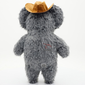 <span class=keywords><strong>Costume</strong></span> de mascotte <span class=keywords><strong>gonflable</strong></span> Koala avec chapeau de <span class=keywords><strong>cowboy</strong></span>, <span class=keywords><strong>costume</strong></span> de personnage ambulant en peluche de haute qualité pour fête/événement/cosplay - Product Image 2