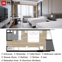 Ensemble complet de meubles de luxe pour chambres d'hôtel et suites